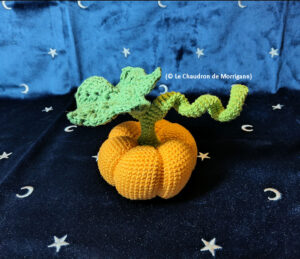 Le Chaudron de Morrigann: Crochet d'Halloween - Le Potiron (modèle: Valérie Fil'uncrochet)